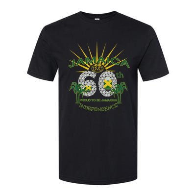 Jamaica 60th Independence Proud To Be Jamaican Softstyle CVC T-Shirt