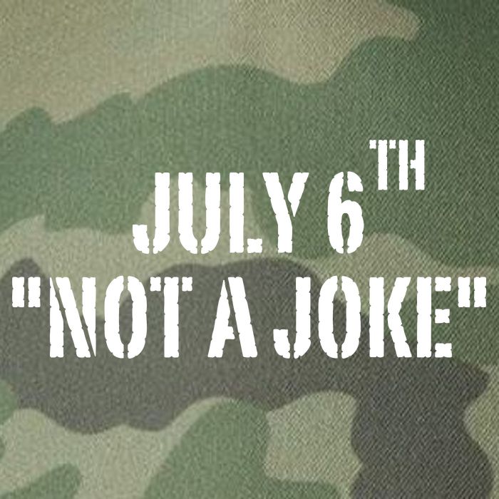 July 6Th Not A Joke Legacy Tie Dye Trucker Hat