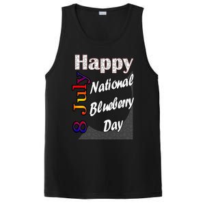 July 8th National Blueberry Day T Fun Idea Gift PosiCharge Competitor Tank