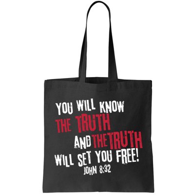 John 8:32 The Truth Will Set You Free Bag