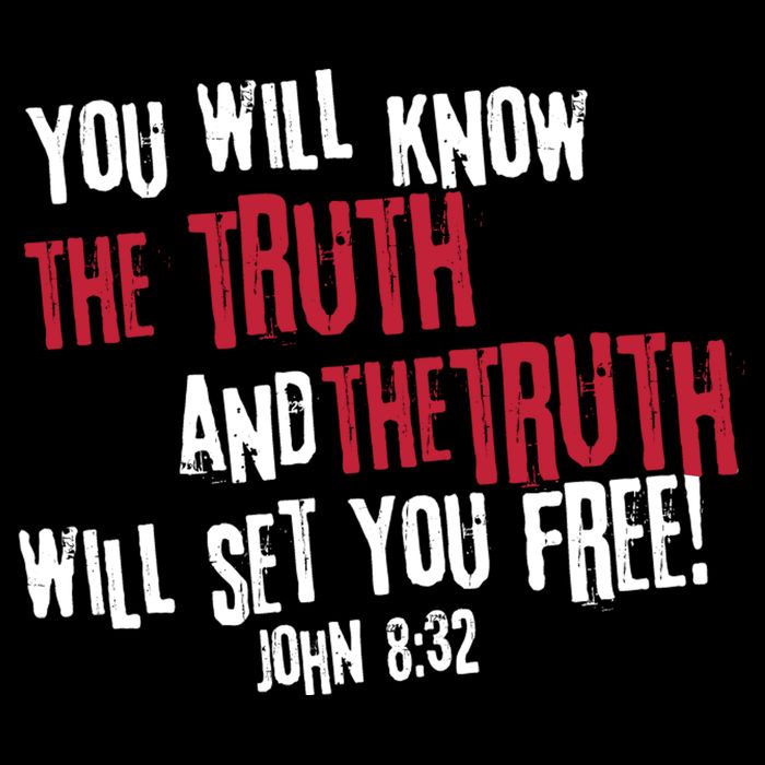 John 8:32 The Truth Will Set You Free Bag
