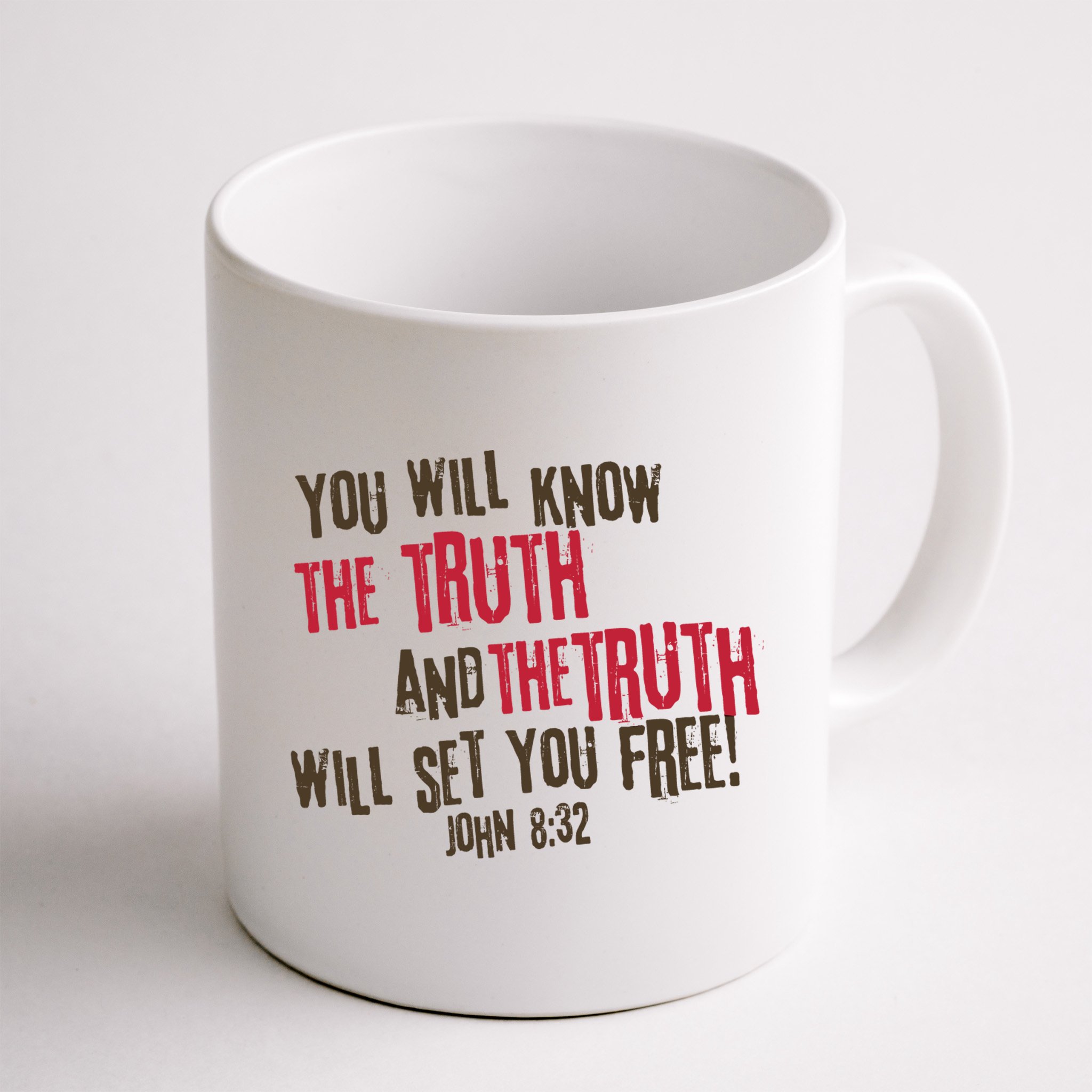 John 8:32 The Truth Will Set You Free Mug