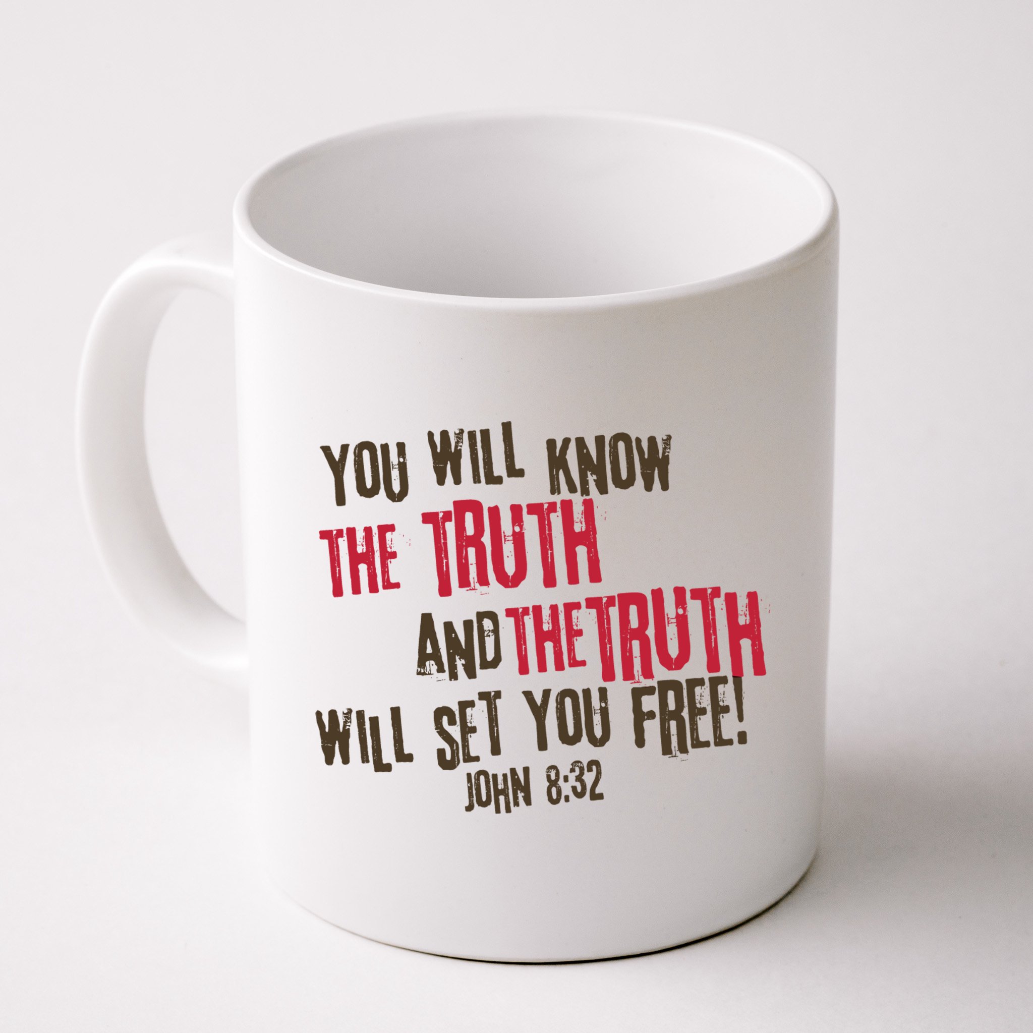 John 8:32 The Truth Will Set You Free Mug
