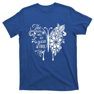 John 8:32 The Truth Will Set You Free Christian Bible Verse Cute Gift T-Shirt