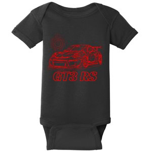 Jdm 90s Japan Motorsport Car Schematic Gt3 Rs Tech Jdm Lover Gift Baby Bodysuit