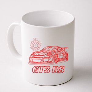 Jdm 90s Japan Motorsport Car Schematic Gt3 Rs Tech Jdm Lover Gift Coffee Mug