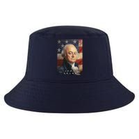 John Adams 2nd President Of The United States Portrait Cool Comfort Performance Bucket Hat