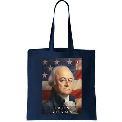 John Adams 2nd President Of The United States Portrait Bag