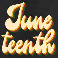 Juneteenth African American Pride Retro Garment-Dyed Heavyweight T-Shirt