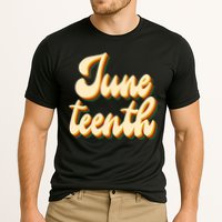 Juneteenth African American Pride Retro Cooling Performance Crew T-Shirt