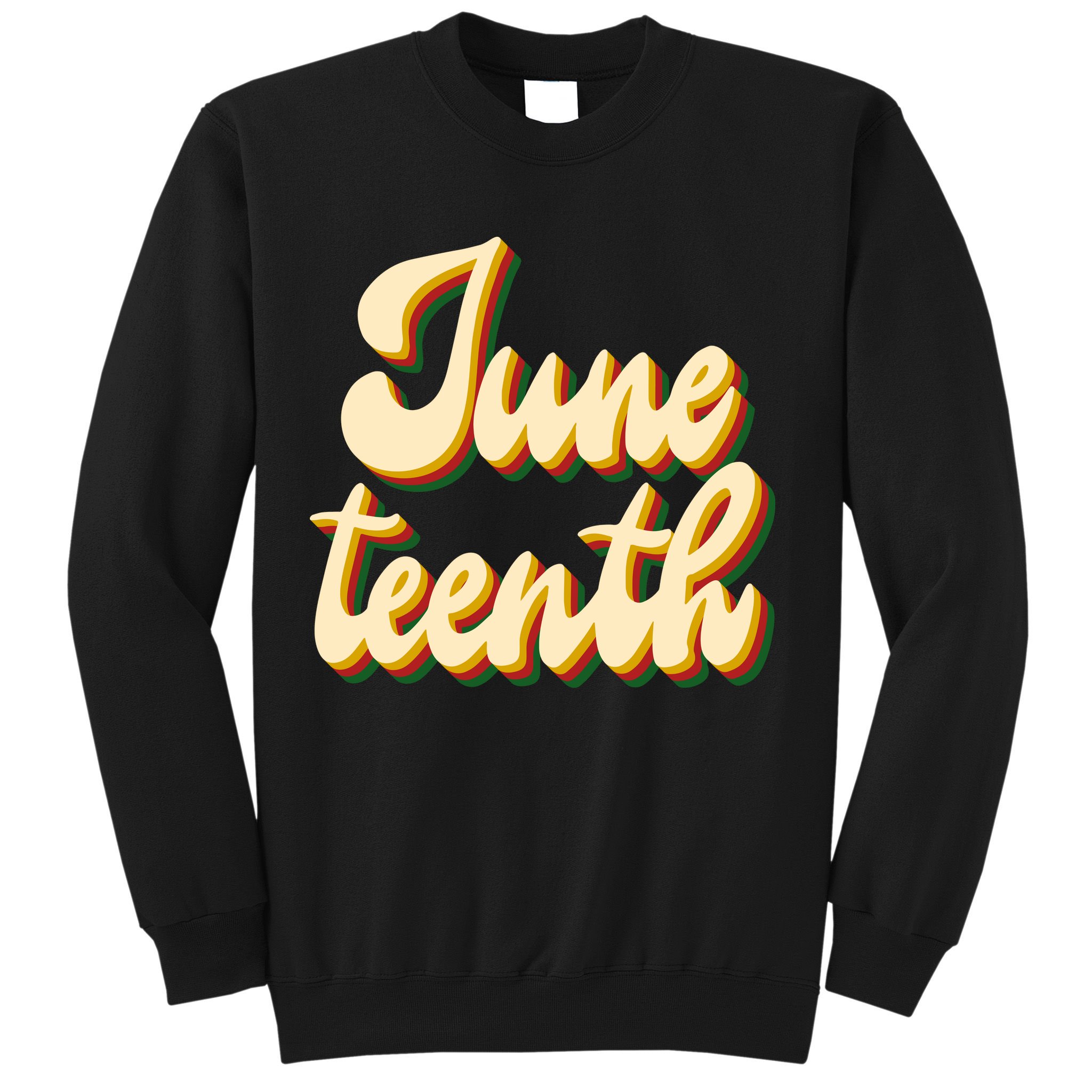 Juneteenth African American Pride Retro Sweatshirt