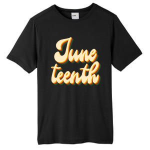 Juneteenth African American Pride Retro Tall Fusion ChromaSoft Performance T-Shirt