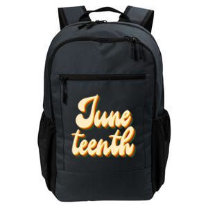 Juneteenth African American Pride Retro Daily Commute Backpack