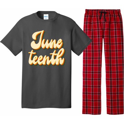 Juneteenth African American Pride Retro Pajama Set