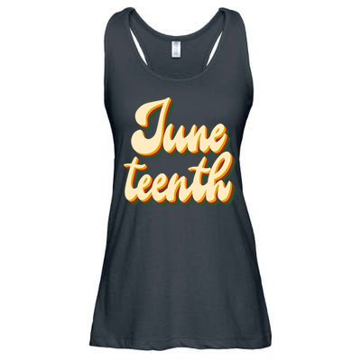 Juneteenth African American Pride Retro Ladies Essential Flowy Tank