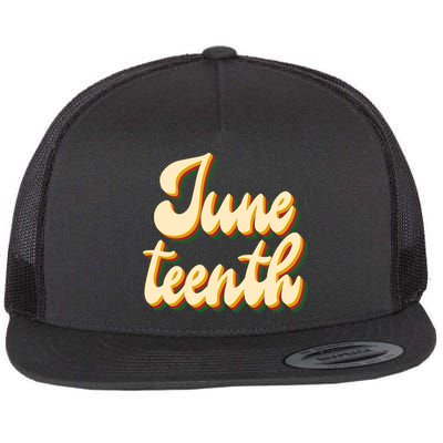 Juneteenth African American Pride Retro Flatbill Hat