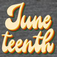 Juneteenth African American Pride Retro Poster