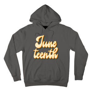 Juneteenth African American Pride Retro Tall Hoodie