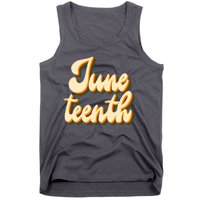 Juneteenth African American Pride Retro Tank Top