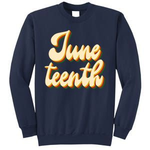 Juneteenth African American Pride Retro Sweatshirt