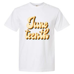 Juneteenth African American Pride Retro Garment-Dyed Heavyweight T-Shirt