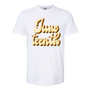 Juneteenth African American Pride Retro Softstyle CVC T-Shirt