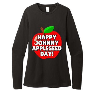 Johnny Appleseed Apple Day 2024 Womens CVC Long Sleeve Shirt