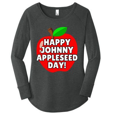 Johnny Appleseed Apple Day 2024 Women's Perfect Tri Tunic Long Sleeve Shirt