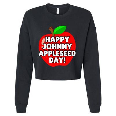 Johnny Appleseed Apple Day 2024 Cropped Pullover Crew