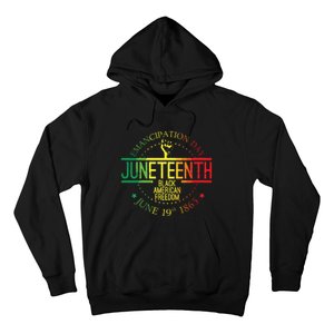 Juneteenth African American Freedom Black History June 19 Hoodie