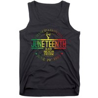 Juneteenth African American Freedom Black History June 19 Tank Top