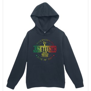 Juneteenth African American Freedom Black History June 19 Urban Pullover Hoodie