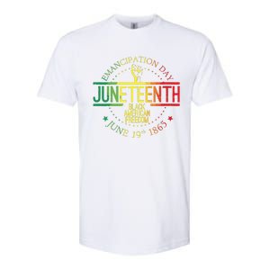 Juneteenth African American Freedom Black History June 19 Softstyle CVC T-Shirt