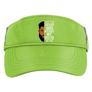 Junenth African American Black King Junenth Great Gift Adult Drive Performance Visor