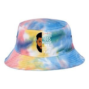 Junenth African American Black King Junenth Great Gift Tie Dye Newport Bucket Hat