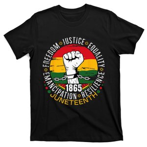 Juneteenth African American Black History 1865 Juneteenth T-Shirt