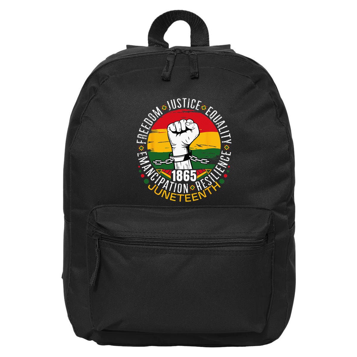 Juneteenth African American Black History 1865 Juneteenth 16 in Basic Backpack