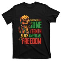 Juneteenth African American Freedom Black Wo Juneteenth T-Shirt