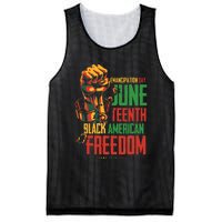 Juneteenth African American Freedom Black Wo Juneteenth Mesh Reversible Basketball Jersey Tank