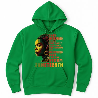 Juneteenth Afro American Black Women Hoodie