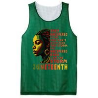 Juneteenth Afro American Black Women Mesh Reversible Basketball Jersey Tank