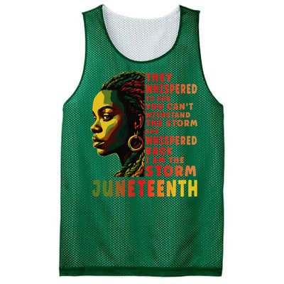 Juneteenth Afro American Black Women Mesh Reversible Basketball Jersey Tank