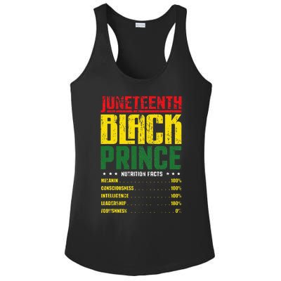 Juneteenth Afro American Son Family Matching Juneteenth Ladies PosiCharge Competitor Racerback Tank