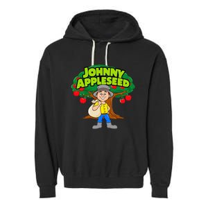 Johnny Appleseed Apple Day Sept 26 Celebrate Legends Garment-Dyed Fleece Hoodie