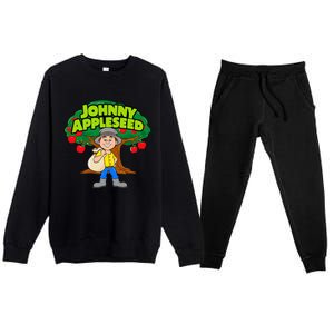 Johnny Appleseed Apple Day Sept 26 Celebrate Legends Premium Crewneck Sweatsuit Set