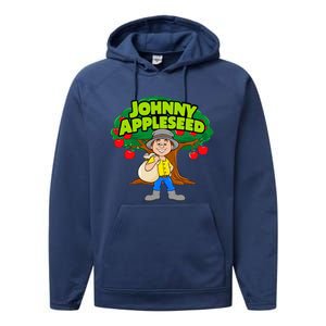 Johnny Appleseed Apple Day Sept 26 Celebrate Legends Performance Fleece Hoodie