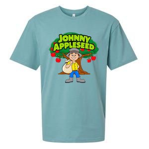 Johnny Appleseed Apple Day Sept 26 Celebrate Legends Sueded Cloud Jersey T-Shirt