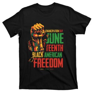 Juneteenth African American Freedom Black  Juneteenth T-Shirt