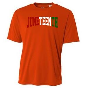 Juneteenth African American Cooling Performance Crew T-Shirt