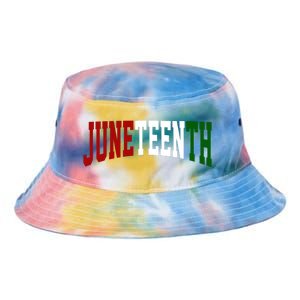 Juneteenth African American Tie Dye Newport Bucket Hat